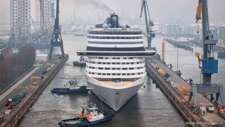 Cruiseschip MSC Preziosa krijgt onderhoudsbeurt bij Damen