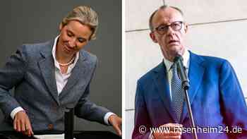 Umfrage-Knall für Merz zum Koalitions-Durchbruch: AfD erstmals vor Union