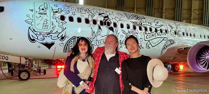 Primeur voor 25-jarig Corendon: eerste vliegtuig met tattoo