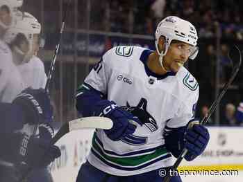 Canucks: Dakota Joshua is the Vancouver Bill Masterton nominee