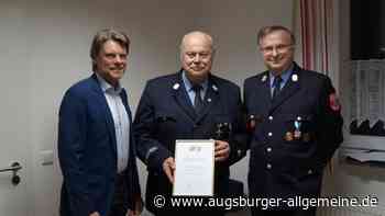 Kaltenberger Feuerwehr hat jetzt einen Ehrenkommandanten