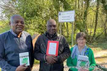 Informatiebord over koloniaal verleden domein Victor Brien