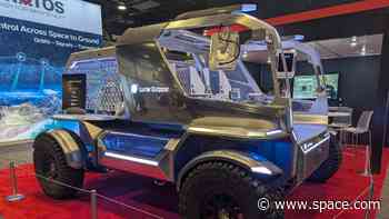 Lunar Outpost unveils sleek new 'Eagle' moon rover (photos)