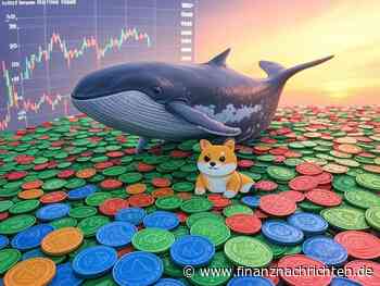 Krypto Wale kaufen Shiba Inu Token für rund 10,4 Mio US-Dollar
