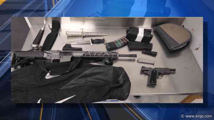 Teen seen shoving guns through border wall into Mexico