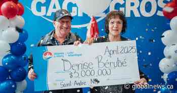 New Brunswick woman wins $5M jackpot after playing same numbers for 3 decades