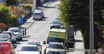 Four-vehicle crash and fuel spill shut Bristol road