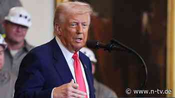 China soll noch mehr zahlen: Trump kündigt 90-tägige Zollpause für Dutzende Länder an