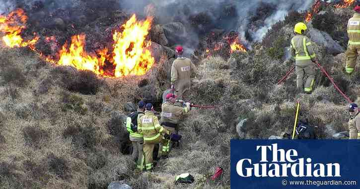 Wildfire warnings issued as UK temperatures set to reach 24C on Friday