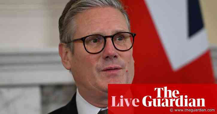 Starmer rejects claim there are ‘strong arguments’ for suspending fiscal rules amid US tariffs – as it happened