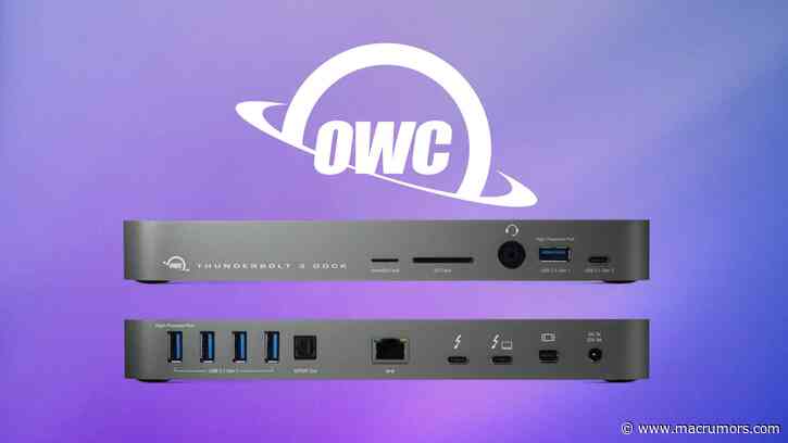 OWC's Spring Savings Sale Includes Big Discounts on Mac Docks, Memory, Accessories, and More