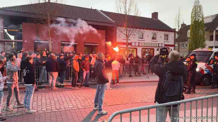 Sfeer bij azc-protest in Uden slaat om, demonstranten moeten vertrekken