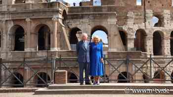 Hochzeitstag in Rom: König Charles und Camilla genießen Italien