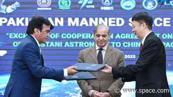 China and Pakistan agree to fly 1st foreign astronaut to Chinese space station