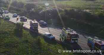 M5 and M4 chaos clears after crash near Bristol
