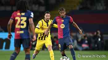 CL-Klatsche gegen Hansi Flick: Borussia Dortmund zerfällt beim FC Barcelona