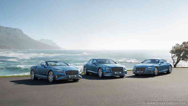Bentley Electrifies Performance: Introducing the New Hybrid Continental GT GTC & Flying Spur