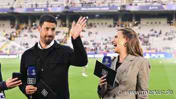 „Sieht verdammt gut aus“: Weltmeister überrascht Moderatorin Wontorra live im TV mit Liebeserklärung