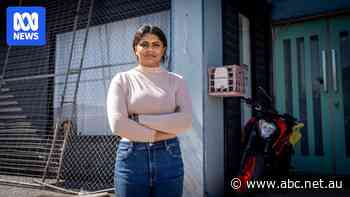 For months, Sonia showered in cold water in an unfinished home