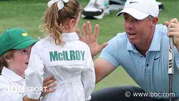 McIlroy's daughter steals show at 'cool and unique' Par 3 Contest