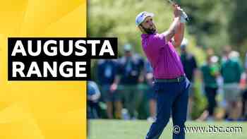 Watch: Rahm, Fleetwood and McIlroy hit the Augusta range
