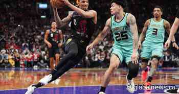 Raptors dominate Hornets despite resting starters