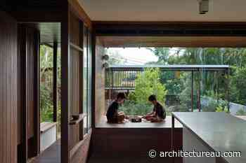 Balmoral Hillside House by Kieron Gait Architects