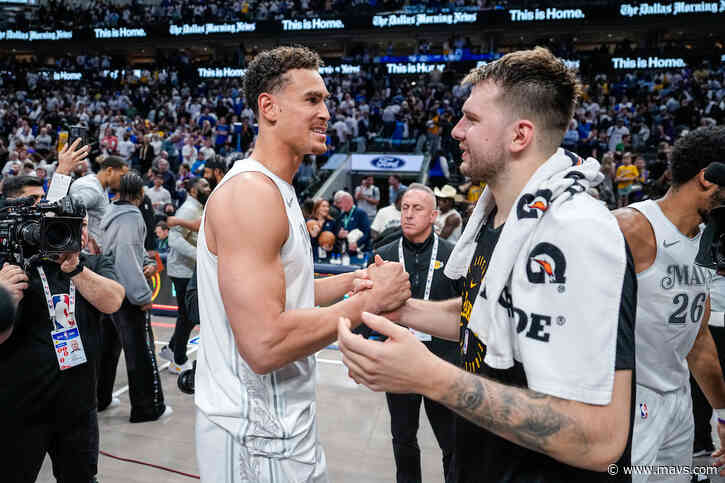 Teary-eyed Doncic turns ‘super-human’ after emotional tribute video
