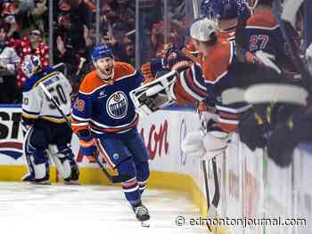 Edmonton Oilers ride depth scoring, Connor McDavid return to thrilling 4-3 win over Blues: Cult of Hockey Player Grades