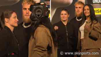 Serrano wears headguard during INTENSE face-off with Taylor