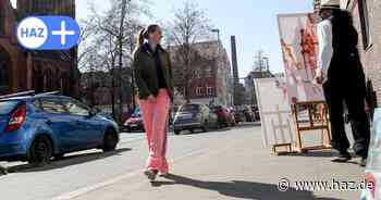 Hannover-Ricklingen: Nicolaj Amadeus malt in der Öffentlichkeit