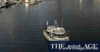 Final farewell: Rare sea burial carried out for Melbourne man