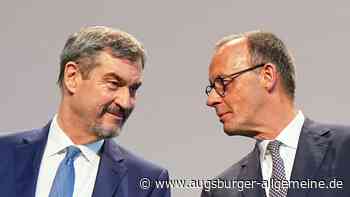 Wie Markus Söder einen Lachanfall von Friedrich Merz provozierte