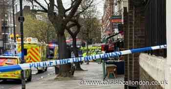 Four injured with two taken to hospital after crash on busy road in Islington