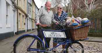 Hull couple who met at Jackson's Bakery in 1970s starring in advert filmed in city centre