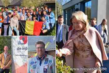 Koningin verrast KSA’ers op kamp: “We dachten dat het een grap was”