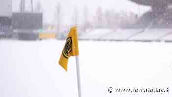 Bufera di neve a Bodo, la partita della Lazio è a rischio rinvio
