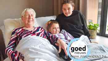 Primeur in woonzorgcentrum Sint-Jozef: Lisse (12) en Robyn (8) mogen blijven slapen bij hun overgrootmoeder
