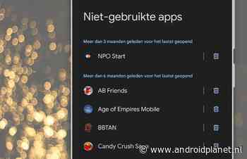 Tip: zo vind je niet-gebruikte apps en gooi je ze gelijk weg