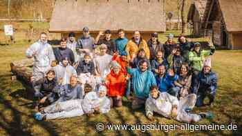 Startschuss für die Freiwilligentage im Steinzeitdorf