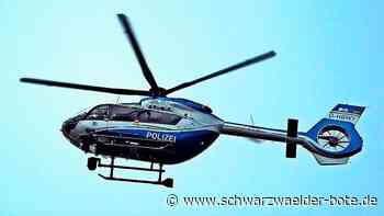 Großer Einsatz in Neuweiler: Darum kreiste ein Polizeihubschrauber über Zwerenberg