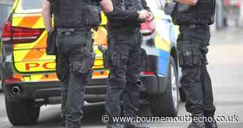 Armed police scour seafront for 'knifeman'