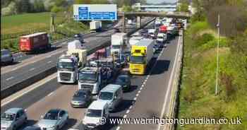 Drivers face 60-minute delays on M6 southbound following crash