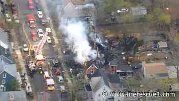 Children unaccounted for as fire destroys 6 N.J. homes