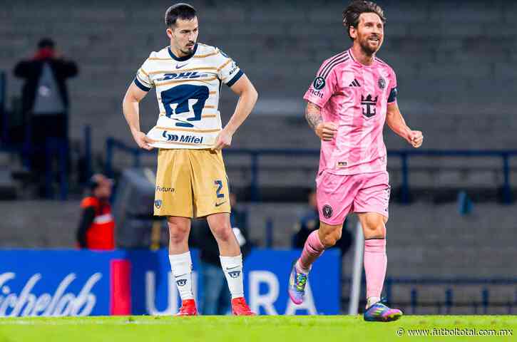 Finalmente los Pumas sí enfrentarán al Inter de Miami de Messi