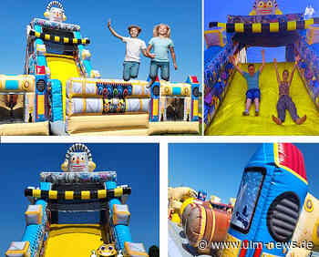 Hüpfburgenpark in der Inlinehalle am Donaubad