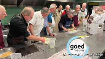 Mannen van Pasar Kortessem bakken het enige, echte wolvenbrood