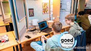 Jongeren werken aan energiezuinige gebouwen bij Hogeschool PXL