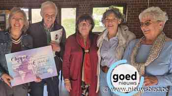 Kunstkring Streven stopt na 73 jaar en schenkt ruim 3.000 euro aan Ter Heide