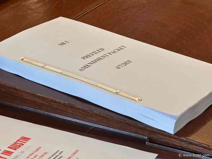 Live Updates: Texas House takes up the 2026-27 budget